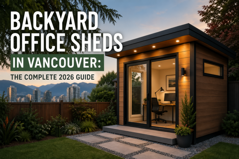 Guide to Backyard Office Sheds in Vancouver